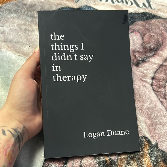 THE THINGS I DIDNT SAY IN THERAPY BOOK - Picture 1 of 2